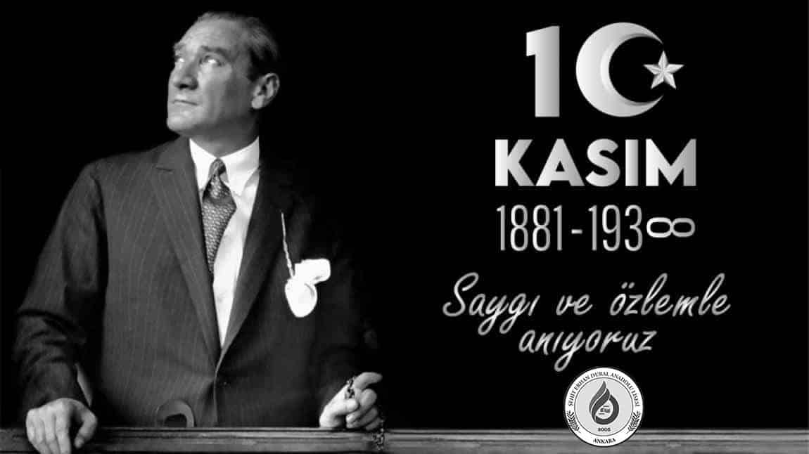 10 Kasım ATATÜRK'ü Anma Günü